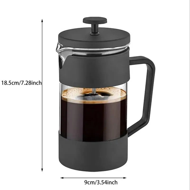 Glass Coffee Pot, 1 Piece French Press Coffee Maker With Handle, Tea Maker For  Office Use, Mothers Day Gift Cop coffee Cafeteir